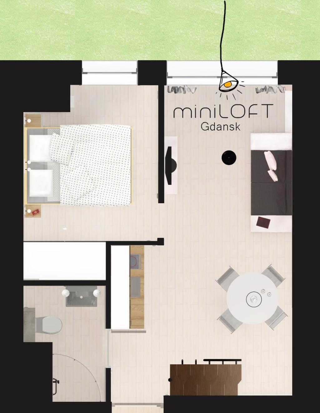 Citystay Miniloft Gdansk Phòng bức ảnh